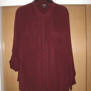 Long Sleeve Button Up Blouse